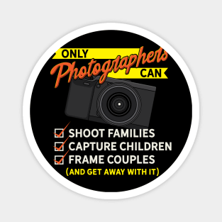 Photographer Gift Vintage Retro Magnet